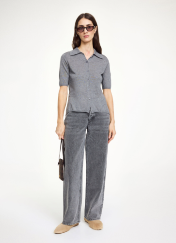 By Malene Birger AW25 - Dotta - Grey Melange
