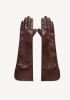 By Malene Birger AW25 - Gemi leather gloves - Warm Brown