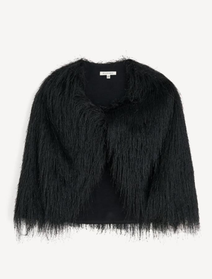 By Malene Birger AW25 - Pinla Fringes - Black