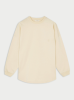 By Malene Birger AW26 - Carala organic cotton sweatshirt - French Vanilla By Malene Birger AW26 - Carala organic cotton sweatshirt - French Vanilla
