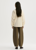 By Malene Birger AW26 - Carala organic cotton sweatshirt - French Vanilla By Malene Birger AW26 - Carala organic cotton sweatshirt - French Vanilla