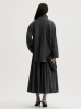 By Malene Birger AW26 - Eden organic cotton maxi skirt - Dark grey melange By Malene Birger AW26 - Eden organic cotton maxi skirt - Dark grey melange