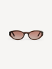 By Malene Birger AW26 - Myla sunglasses - Dark Mahogany By Malene Birger AW26 - Myla sunglasses - Dark Mahogany
