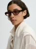 By Malene Birger AW26 - Myla sunglasses - Dark Mahogany By Malene Birger AW26 - Myla sunglasses - Dark Mahogany