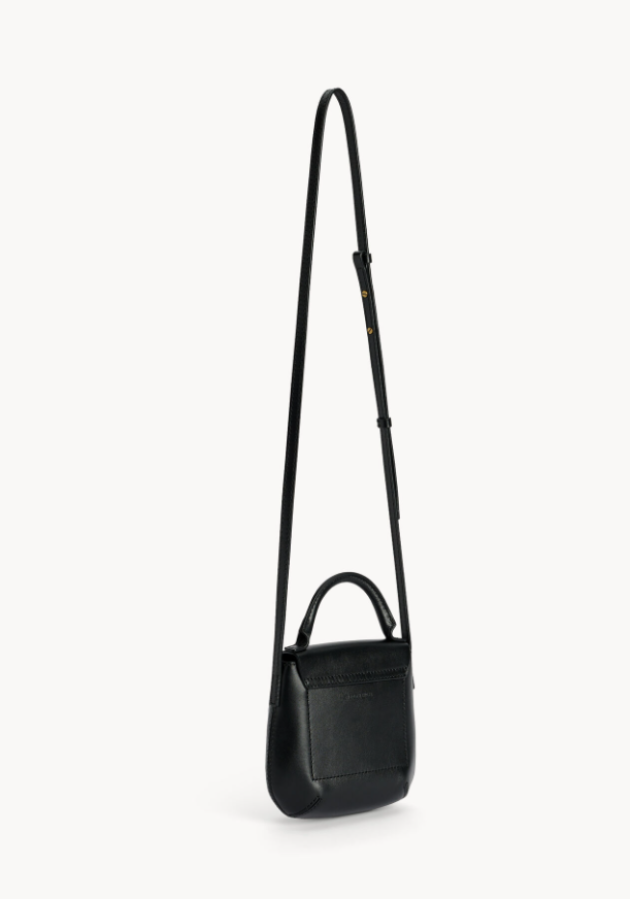 By Malene Birger PF25 - Meela leather shoulder bag - black