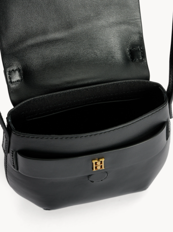 By Malene Birger PF25 - Meela leather shoulder bag - black