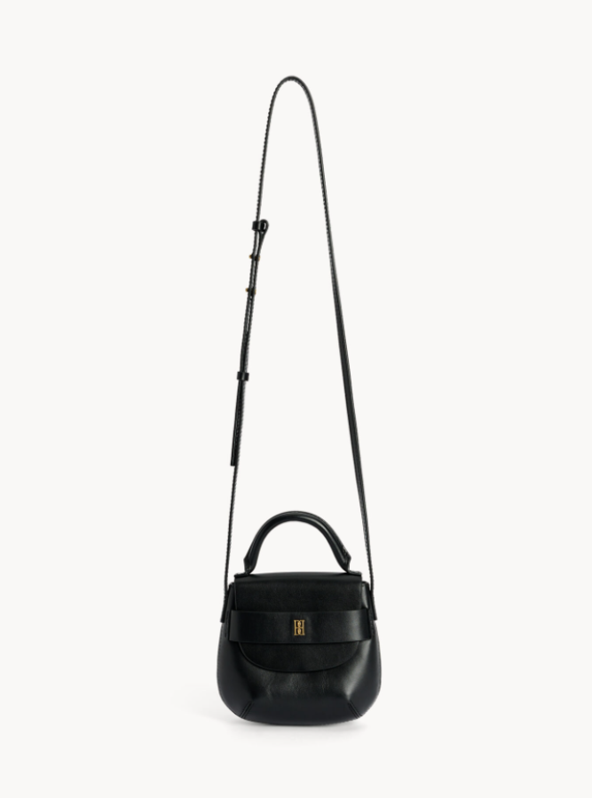By Malene Birger PF25 - Meela leather shoulder bag - black