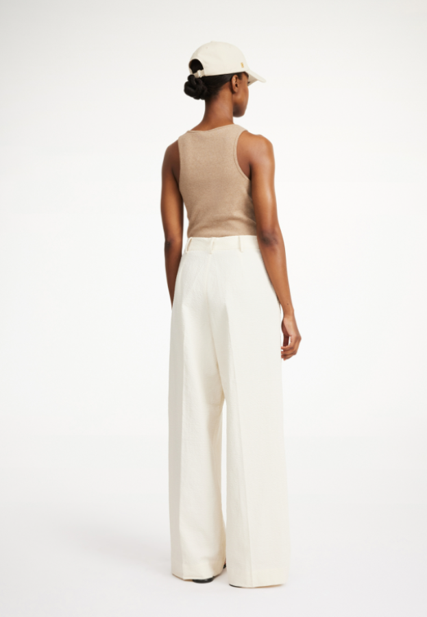 By Malene Birger PF24 - CYMBARIA Pants - Soft white