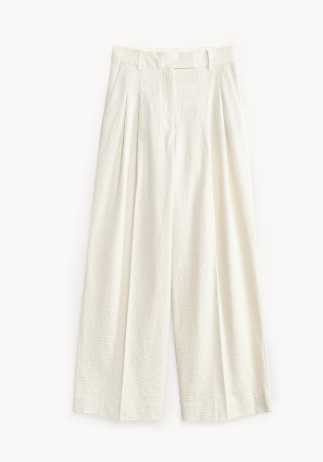 By Malene Birger PF24 - CYMBARIA Pants - Soft white