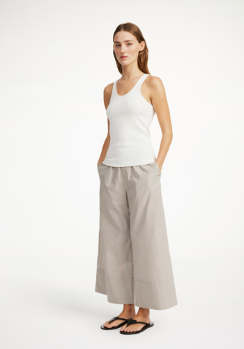 By Malene Birger PF24 - Luisa high-waisted trousers - Warm brown