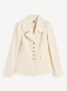 By Malene Birger PF25 - Adrienna single-breasted blazer - Pearl