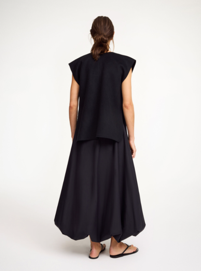 By Malene Birger PF25 - Aubrey organic cotton skirt - black
