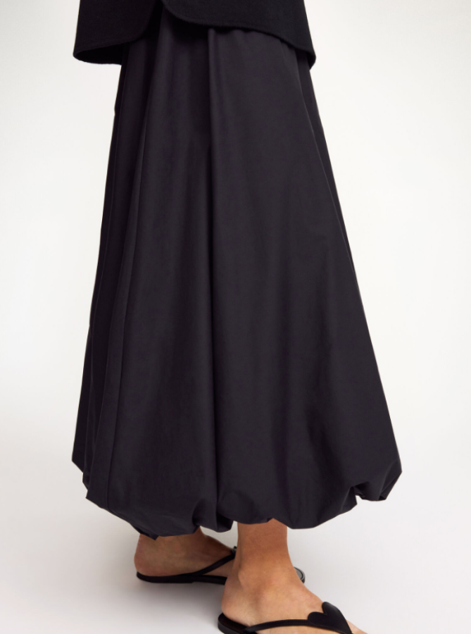 By Malene Birger PF25 - Aubrey organic cotton skirt - black