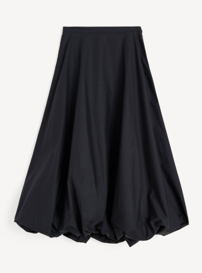 By Malene Birger PF25 - Aubrey organic cotton skirt - black