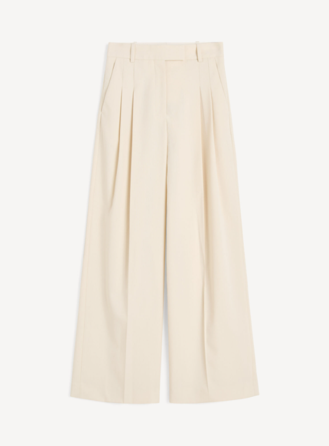 By Malene Birger PF25 - Cymbaria high-waist trousers - Pearl