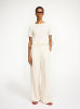 By Malene Birger PF25 - Cymbaria high-waist trousers - Pearl
