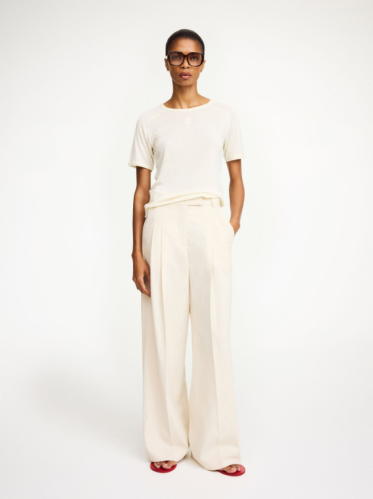 By Malene Birger PF25 - Cymbaria high-waist trousers - Pearl