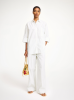 By Malene Birger PF25 - Derris organic cotton shirt - Twin Stripe