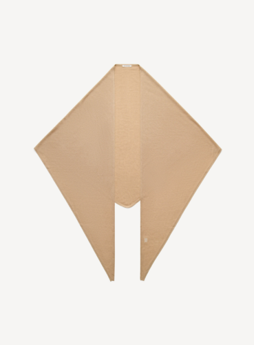 By Malene Birger PF25 - Dorothea scarf - dark sand 
