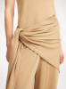 By Malene Birger PF25 - Dorothea scarf - dark sand 