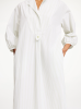 By Malene Birger PF25 - Fayamo organic cotton dress - Twin Stripe