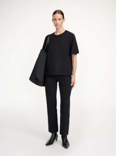 By Malene Birger PF25 - Hedil T-shirt  - Black