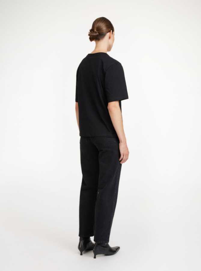 By Malene Birger PF25 - Hedil T-shirt  - Black