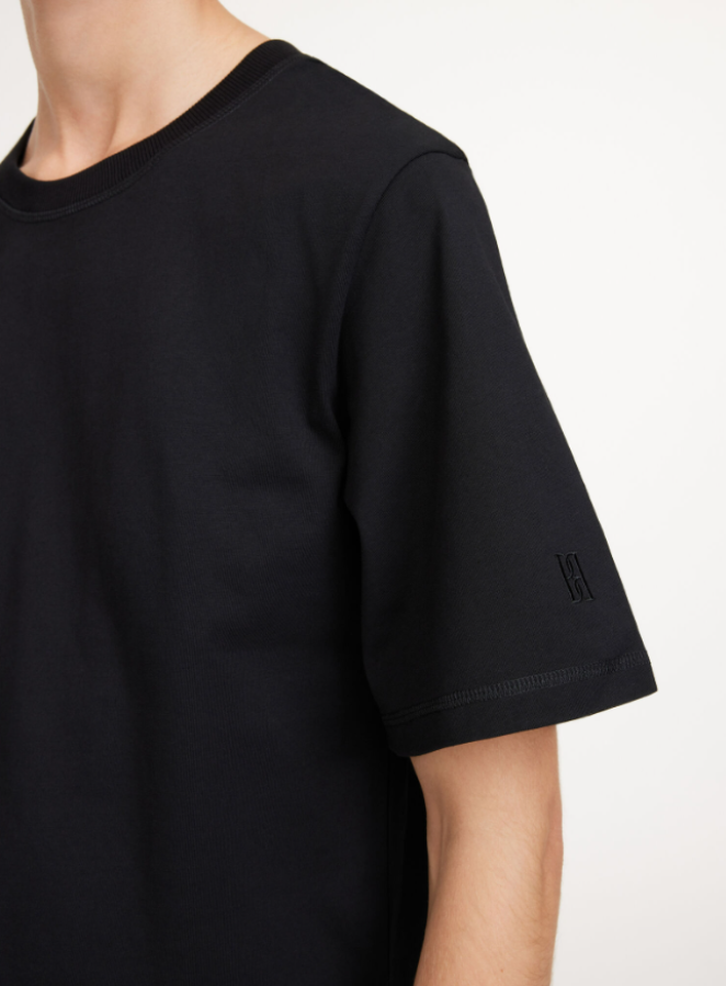 By Malene Birger PF25 - Hedil T-shirt  - Black