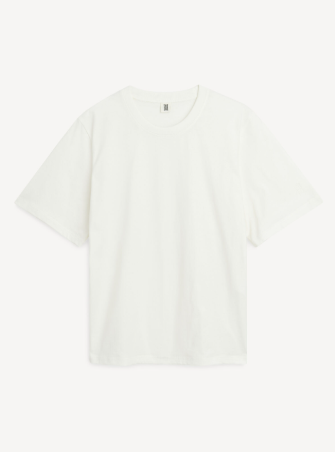 By Malene Birger PF25 - Hedil T-shirt  - soft White
