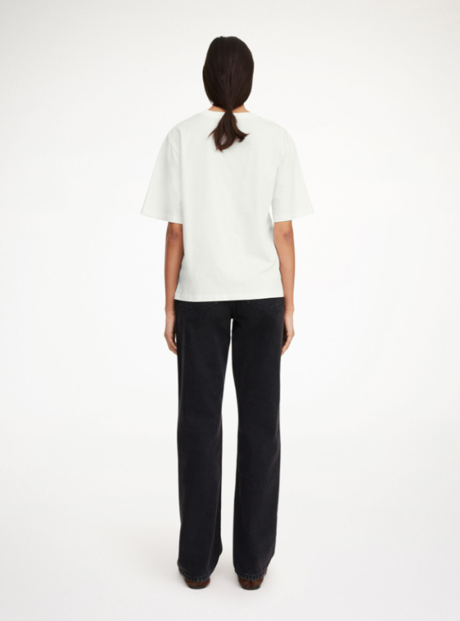 By Malene Birger PF25 - Hedil T-shirt  - soft White