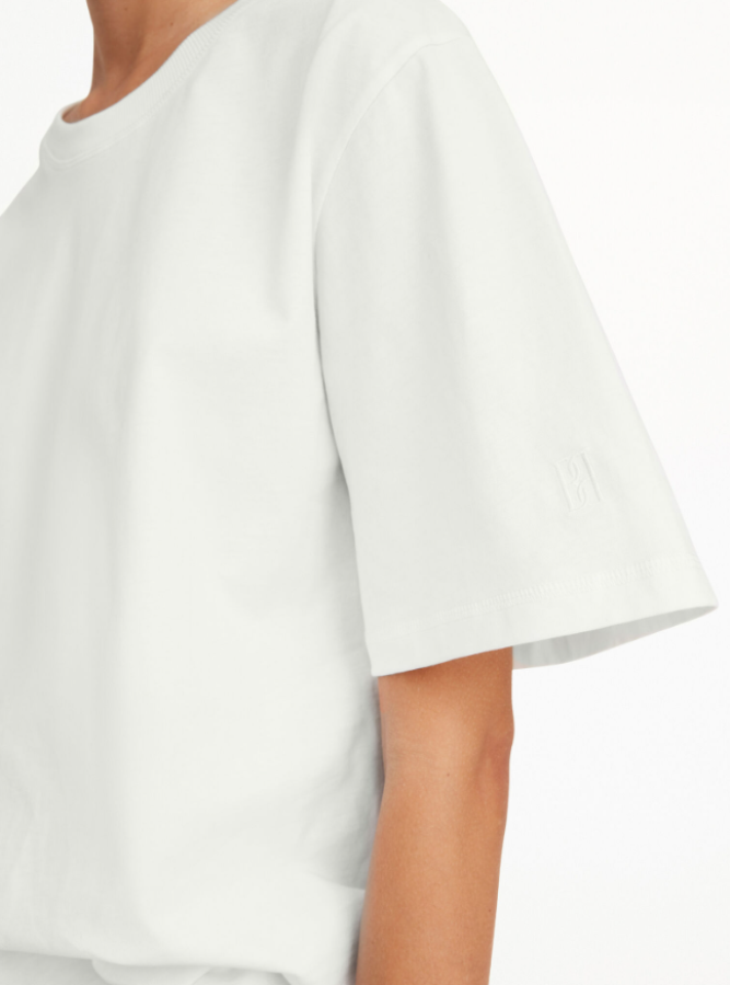 By Malene Birger PF25 - Hedil T-shirt  - soft White