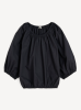By Malene Birger PF25 - Lelow organic cotton blouse - Black