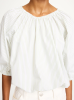 By Malene Birger PF25 - Lelow organic cotton blouse - Twin Stripe