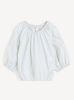 By Malene Birger PF25 - Lelow organic cotton blouse - Twin Stripe