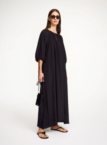 By Malene Birger PF25 - Lily maxi dress - Black