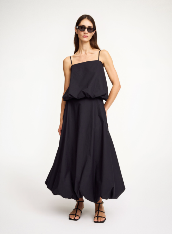 By Malene Birger PF25 - Mia organic cotton top - black
