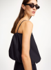 By Malene Birger PF25 - Mia organic cotton top - black