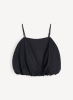By Malene Birger PF25 - Mia organic cotton top - black
