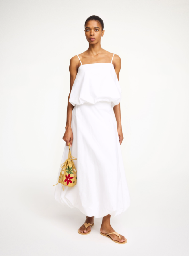 By Malene Birger PF25 - Mia organic cotton top - Pure White