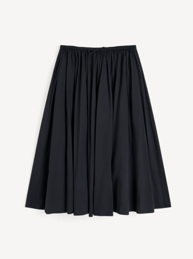 By Malene Birger PF25 - Pheo organic cotton skirt - Black