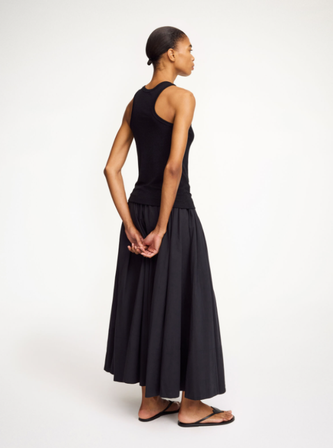 By Malene Birger PF25 - Pheo organic cotton skirt - Black