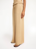 By Malene Birger PF25 - Piscata wide-leg trousers - Dark sand 