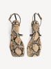 By Malene Birger PF25 - Teva leather sandals - Snake