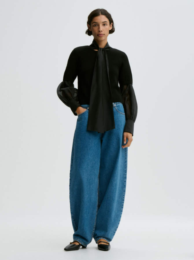 By Malene Birger PF26 - Amber sweater - Black