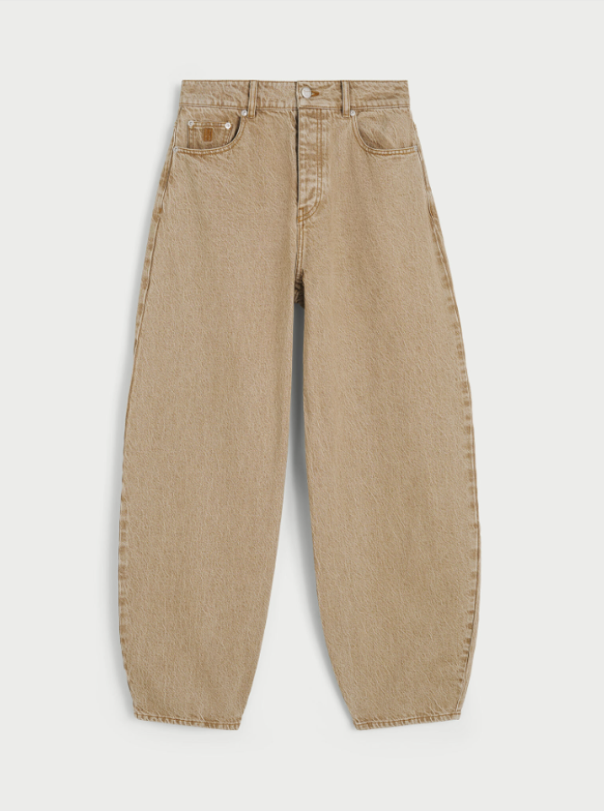 By Malene Birger PF26 - Dallas organic cotton jeans - Toasted Coconut By Malene Birger PF26 - Dallas organic cotton jeans - Toasted Coconut