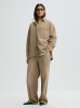 By Malene Birger PF26 - Dea organic cotton denim shirt - Toasted Coconut
