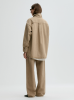 By Malene Birger PF26 - Dea organic cotton denim shirt - Toasted Coconut