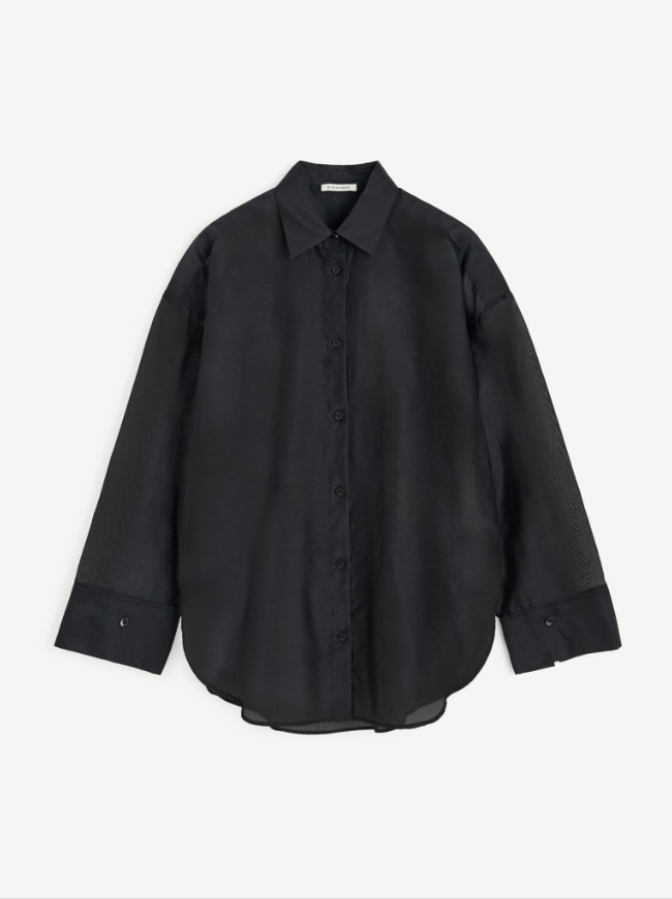 By Malene Birger PF26 - Derris soft organza - Black