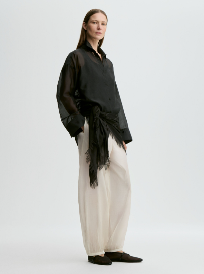 By Malene Birger PF26 - Derris soft organza - Black