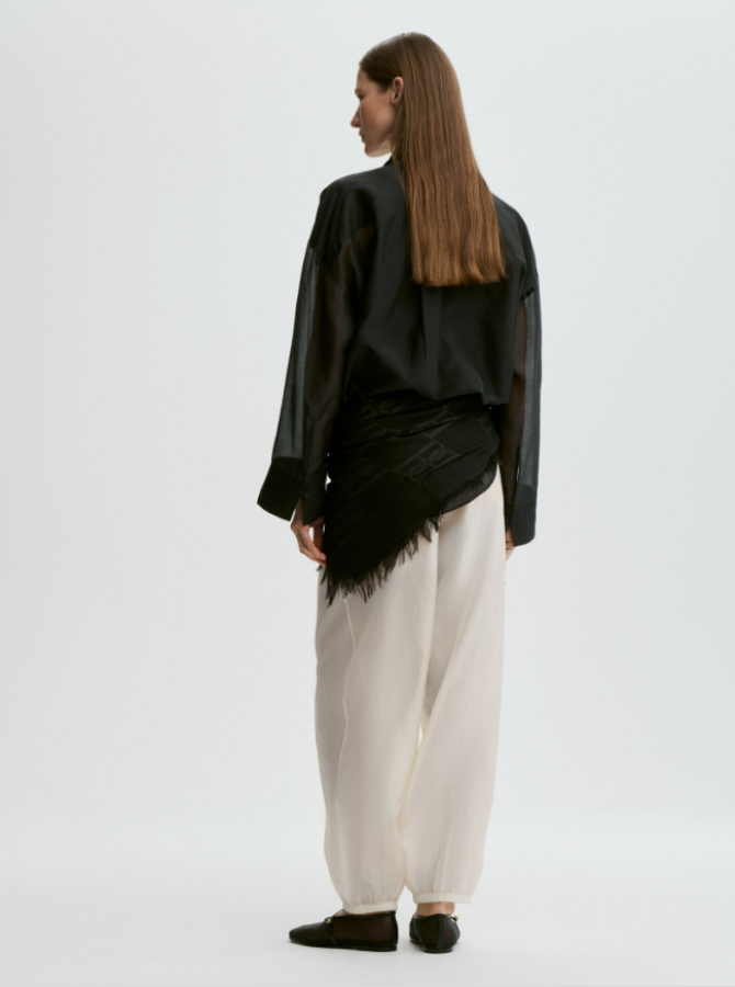 By Malene Birger PF26 - Derris soft organza - Black